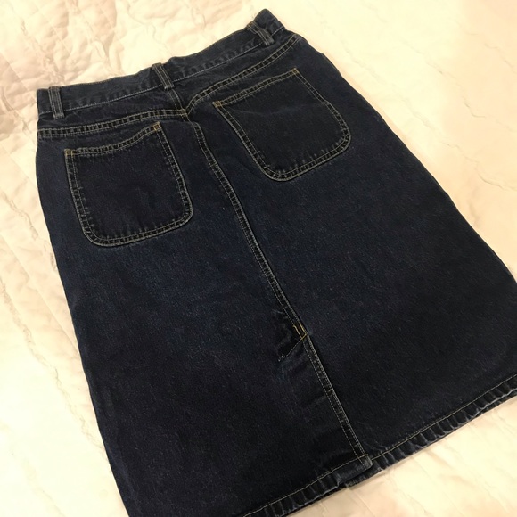 GAP knee length denim pencil skirt - Picture 2 of 6